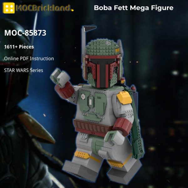 MOCBRICKLAND MOC 85873 Boba Fett Mega Figure 1