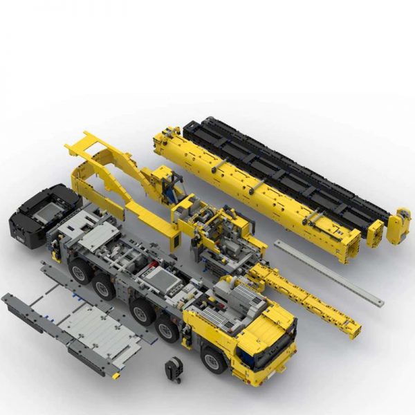 MOCBRICKLAND MOC 86030 Grove GMK 5250L Mobile Crane 3