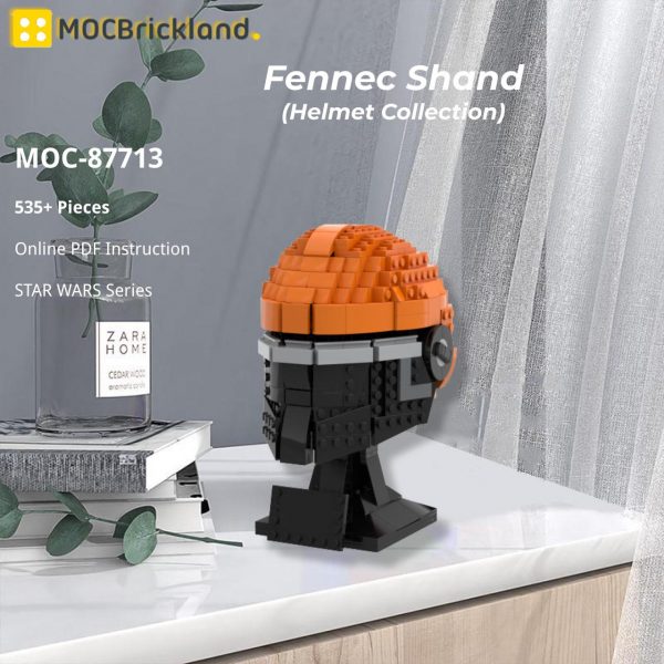 MOCBRICKLAND MOC 87713 Fennec Shand Helmet Collection 2