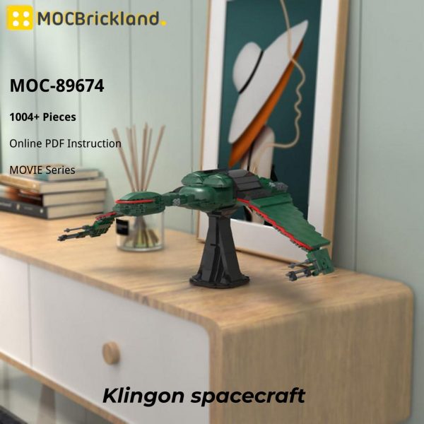 MOCBRICKLAND MOC 89674 Klingon Spacecraft