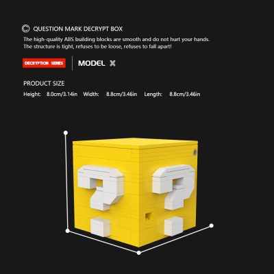 MOCBRICKLAND MOC 89680 Question Mark Decryption Box 4