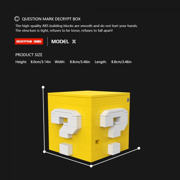 MOCBRICKLAND MOC 89680 Question Mark Decryption Box 4