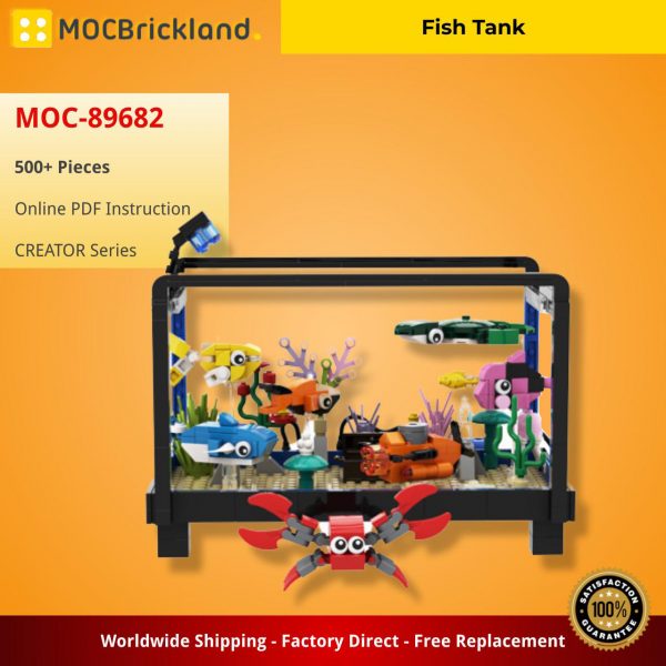 MOCBRICKLAND MOC 89682 Fish Tank 2