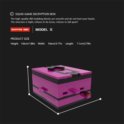 MOCBRICKLAND MOC 89684 Squid Game Decryption Box 5