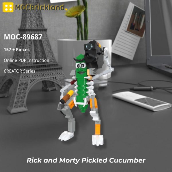 MOCBRICKLAND MOC 89687 Rick and Morty Pickled Cucumber 2