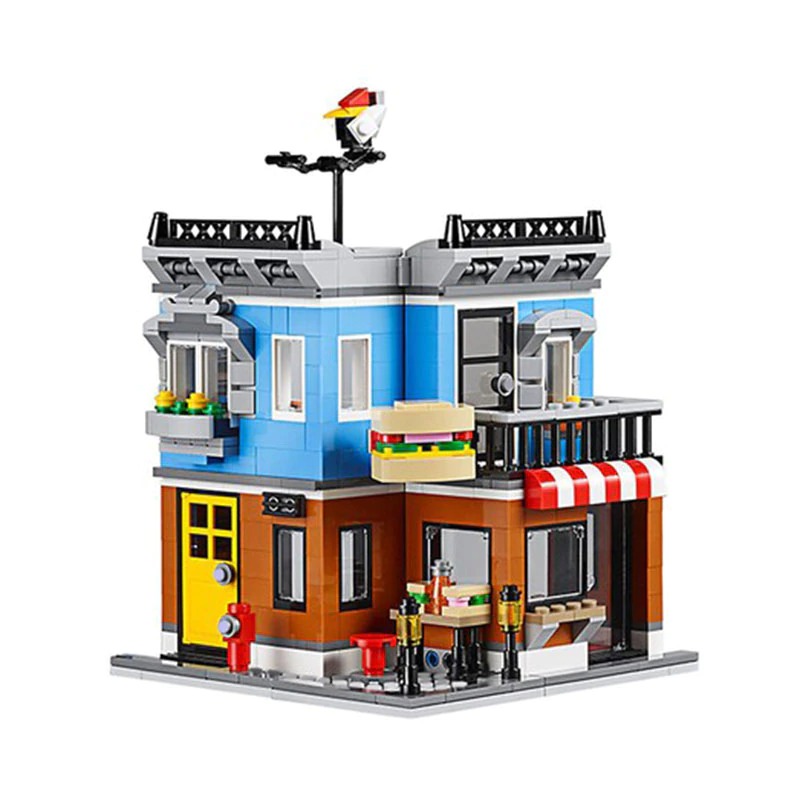 MOCBRICKLAND MOC 89688 31050 Corner Deli 4 1