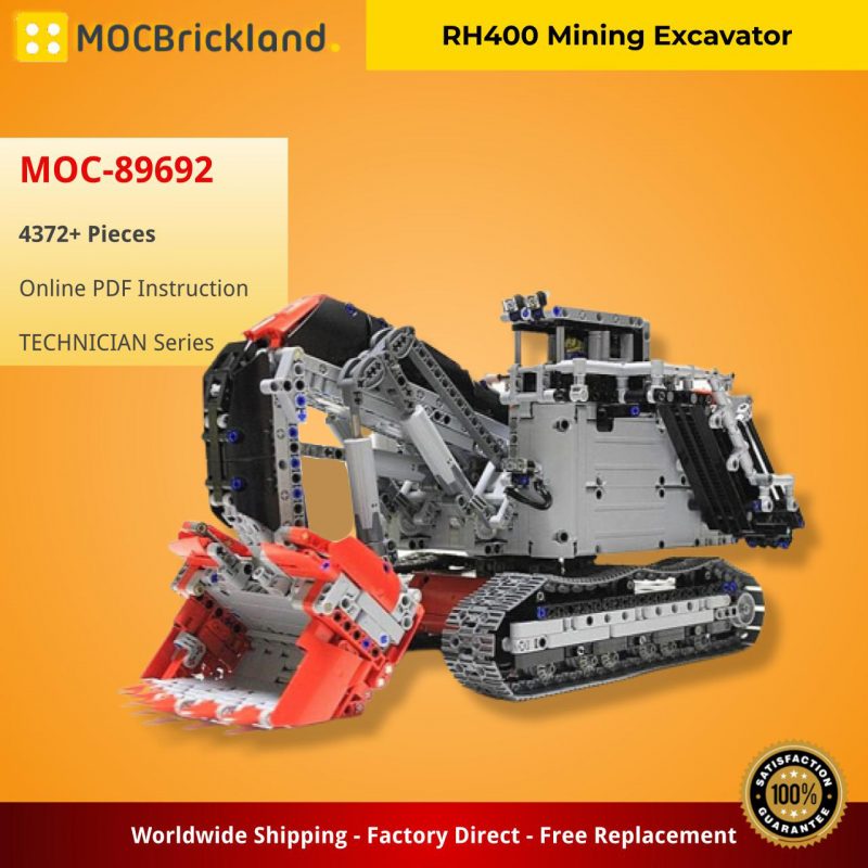 MOCBRICKLAND MOC 89692 RH400 Mining Excavator 4 800x800 1