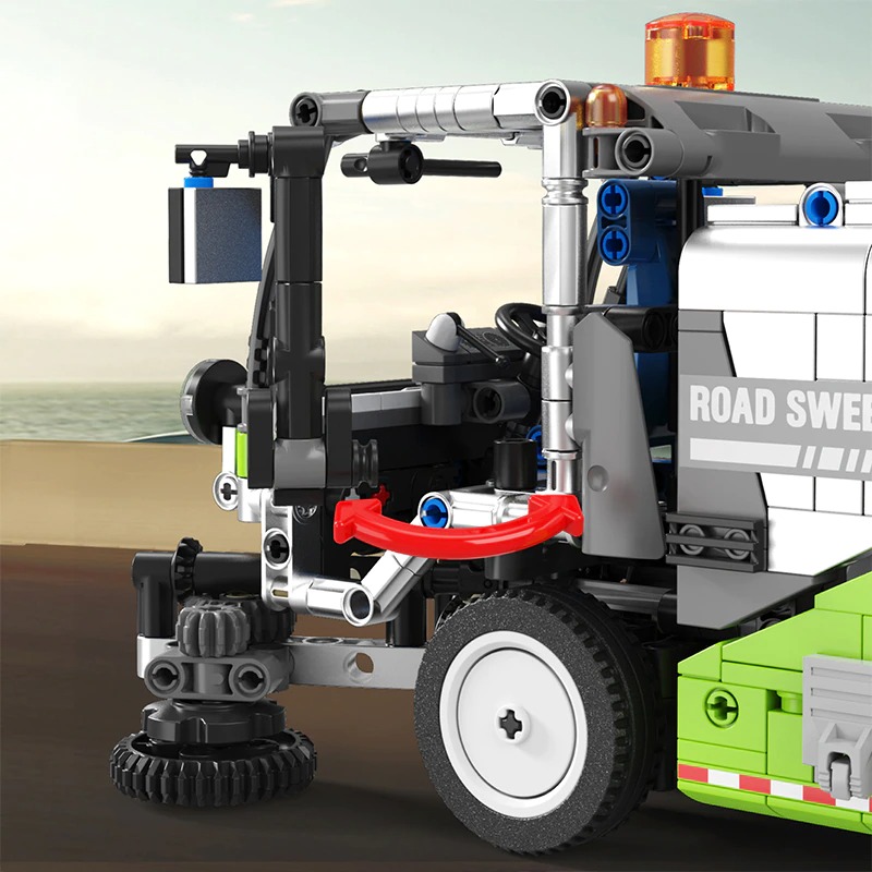 MOCBRICKLAND MOC 89694 Sweeper Truck 1 1