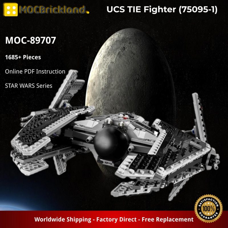 MOCBRICKLAND MOC 89707 UCS TIE Fighter 75095 1 2 800x800 1