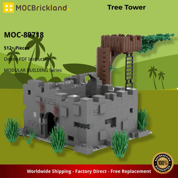 MOCBRICKLAND MOC 89718 Tree Tower 3