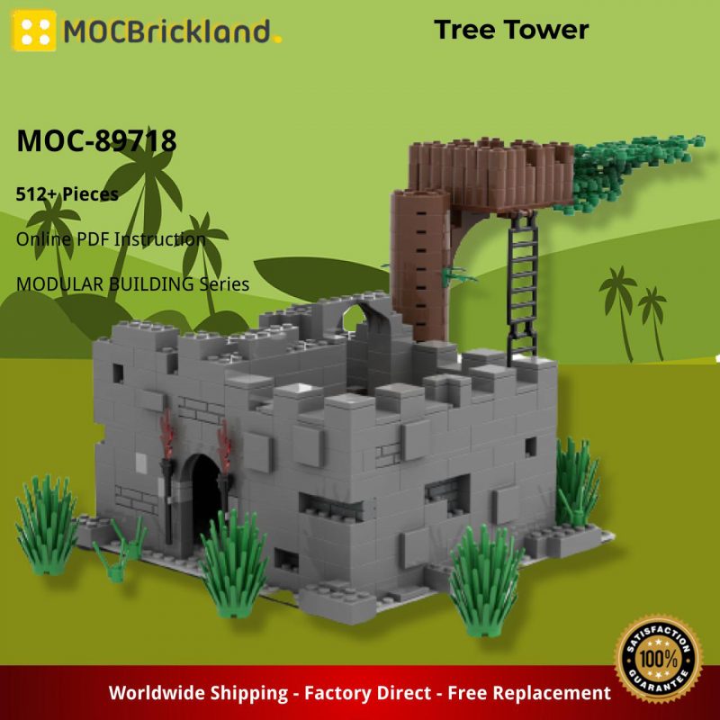 MOCBRICKLAND MOC 89718 Tree Tower 3 800x800 1
