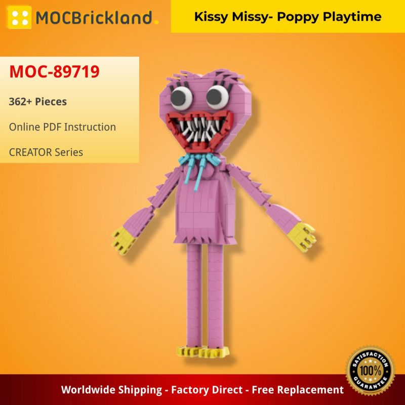 MOCBRICKLAND MOC 89719 Kissy Missy Poppy Playtime 2 800x800 1