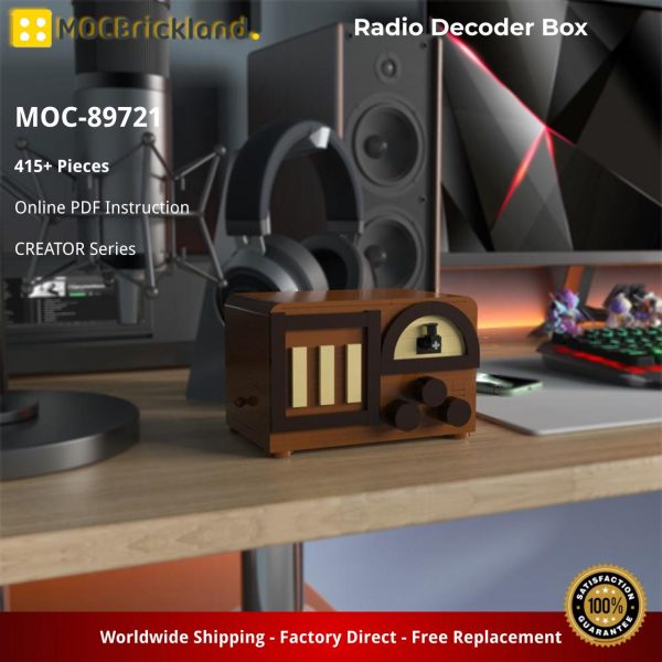 MOCBRICKLAND MOC 89721 Radio Decoder Box 2