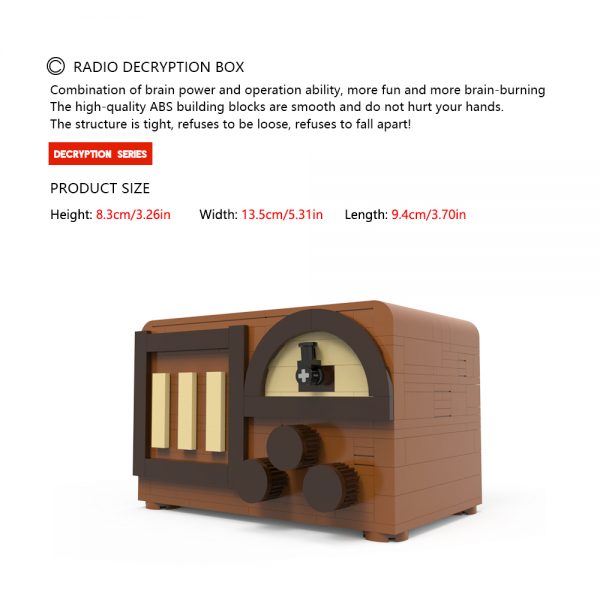 MOCBRICKLAND MOC 89721 Radio Decoder Box 5