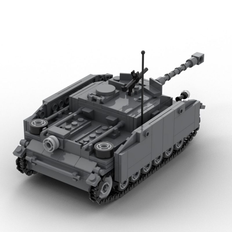 MOCBRICKLAND MOC 89725 German Army G Type Sturmgeschutz III 3 800x800 1