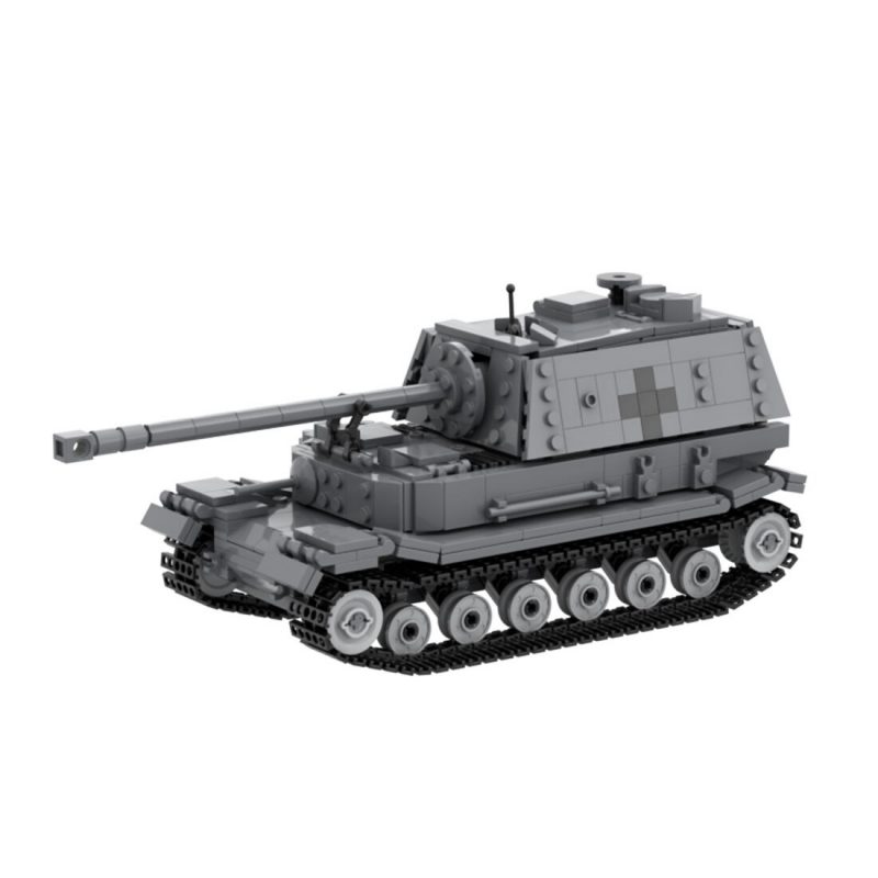 MOCBRICKLAND MOC 89727 German Army Ferdinand Jagdpanzer TIGERP 1 800x800 1