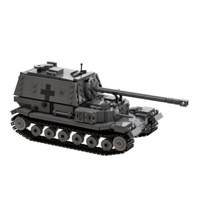 MOCBRICKLAND MOC 89727 German Army Ferdinand Jagdpanzer TIGERP 5