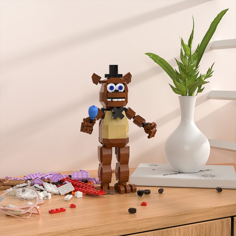 MOCBRICKLAND MOC 89734 Faith Bear Freddy 3 800x800 1