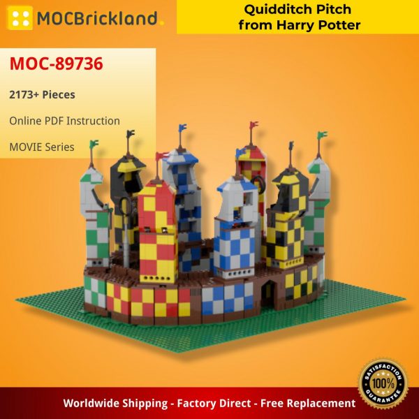 MOCBRICKLAND MOC 89736 Quidditch Pitch from Harry Potter