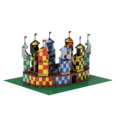 MOCBRICKLAND MOC 89736 Quiddltch Pitch from Harry Potter 1