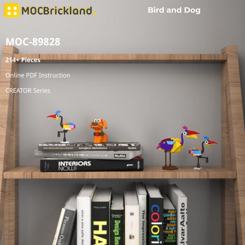 MOCBRICKLAND MOC 89828 Bird and Dog 800x800 1