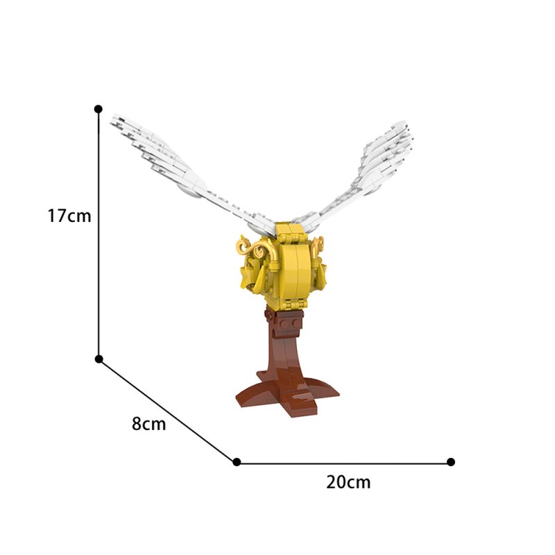 MOCBRICKLAND MOC 89831 The Golden Snitch from Harry Potter 4 800x800 1