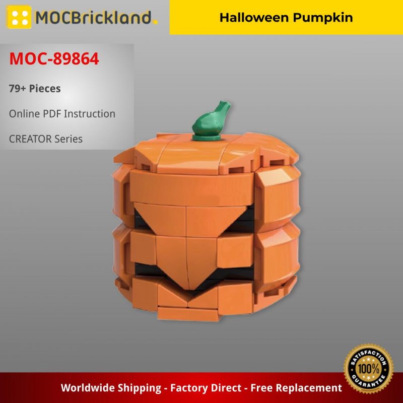 MOCBRICKLAND MOC 89864 Halloween Pumpkin 2 800x800 1