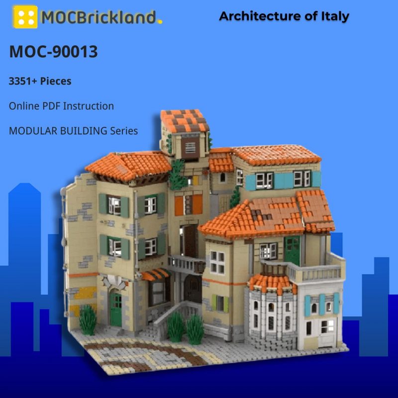 MOCBRICKLAND MOC 90013 Architecture of Italy 800x800 1