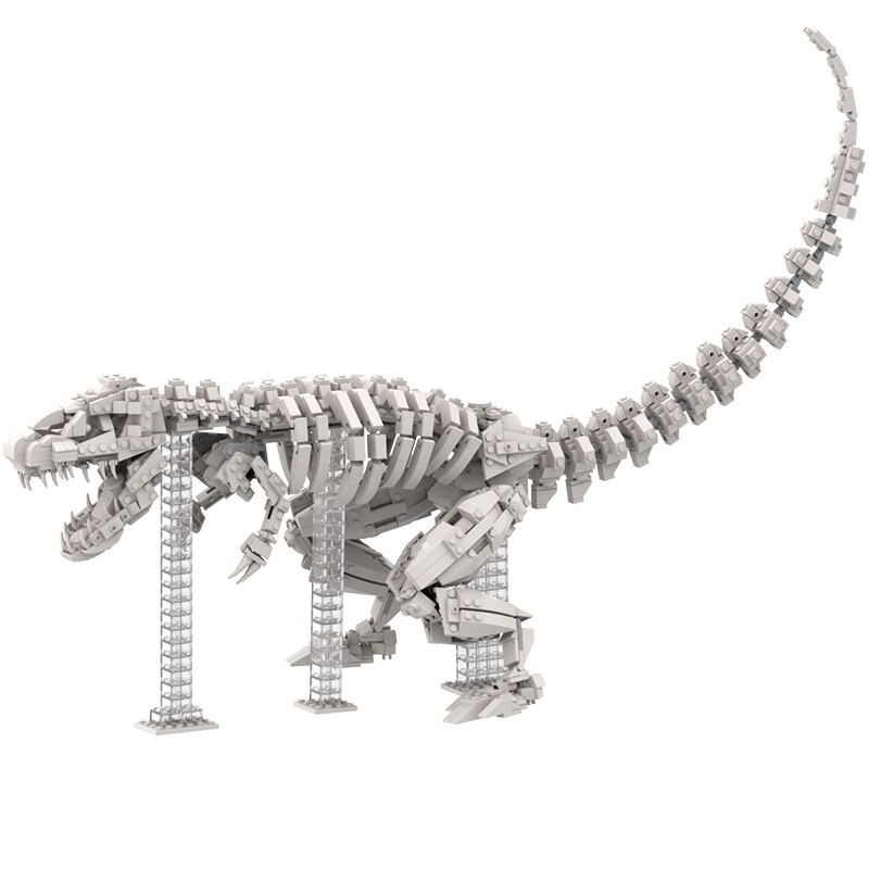 MOCBRICKLAND MOC 90014 Tyrannosaurus Rex Skeleton 1 1
