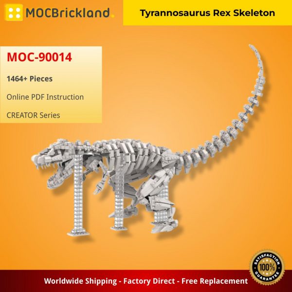 MOCBRICKLAND MOC 90014 Tyrannosaurus Rex Skeleton 2