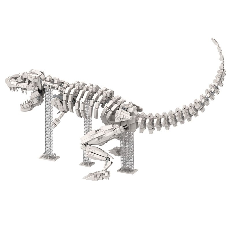 MOCBRICKLAND MOC 90014 Tyrannosaurus Rex Skeleton 4 1