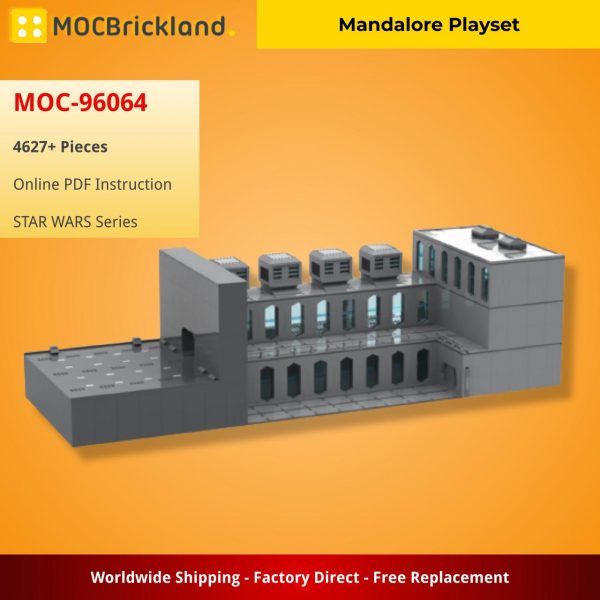 MOCBRICKLAND MOC 96064 Mandalore Playset 2