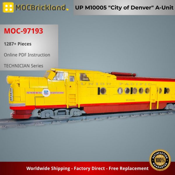 MOCBRICKLAND MOC 97193 UP M10005 City of Denver A Unit 2