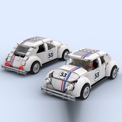 MOCBRICKLAND MOC 99243 VW Beetle Herbie Edition 1