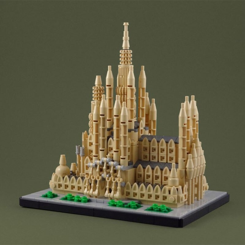MODULAR BUILDING MOC 23119 Sagrada Familia by SwanDutchman MOCBRICKLAND 1 1