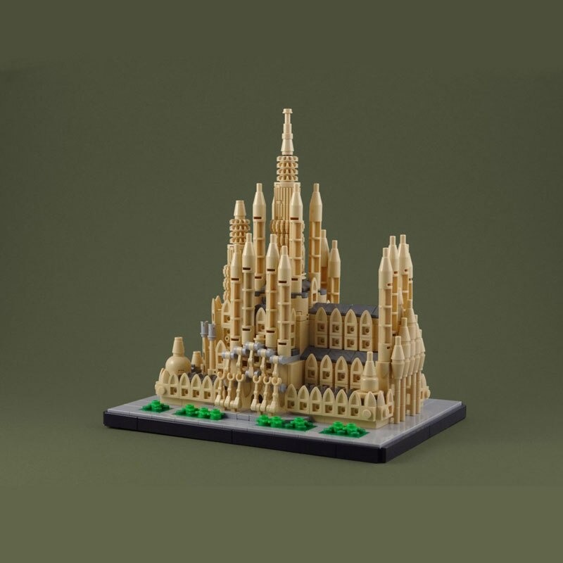 MODULAR BUILDING MOC 23119 Sagrada Familia by SwanDutchman MOCBRICKLAND 3 1