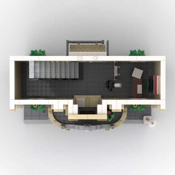 MODULAR BUILDING MOC 80238 Train Station 10278 by LegoArtisan MOCBRICKLAND 5