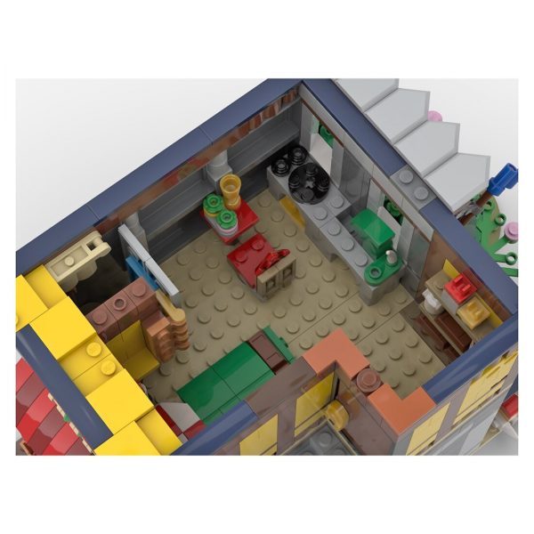 MODULAR BUILDING MOC 82698 Medieval Merchants House by LegoArtisan MOCBRICKLAND 6