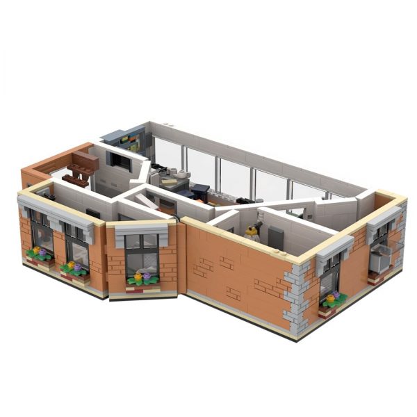 MODULAR BUILDING MOC 83817 Seinfeld Apartment by LegoArtisan MOCBRICKLAND 3