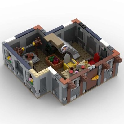 MODULAR BUILDING MOC 87503 31120 Medieval Inn by Tavernellos MOCBRICKLAND 4