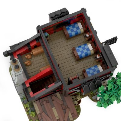 MODULAR BUILDING MOC 89795 Middle Ages House MOCBRICKLAND 2