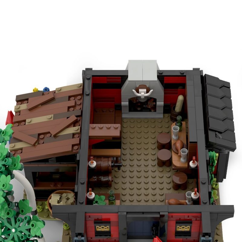 MODULAR BUILDING MOC 89795 Middle Ages House MOCBRICKLAND 5 800x800 1