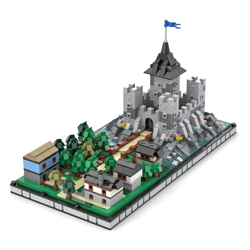 MODULAR BUILDING MOC 89806 Medieval Castle by Mini Custom Set MOCBRICKLAND 4 800x800 1