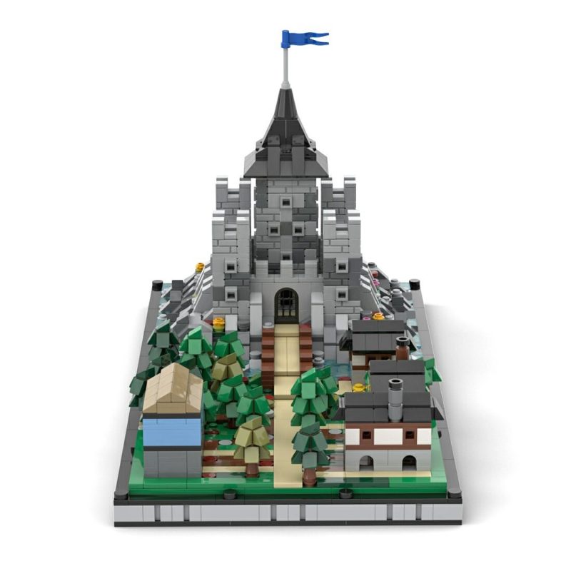MODULAR BUILDING MOC 89806 Medieval Castle by Mini Custom Set MOCBRICKLAND 6 800x800 1