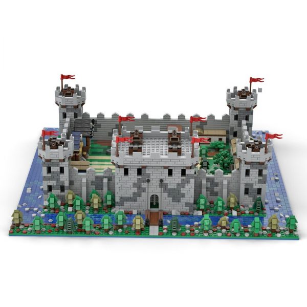 MODULAR BUILDING MOC 89807 Medieval Castle by Mini Custom Set MOCBRICKLAND 6