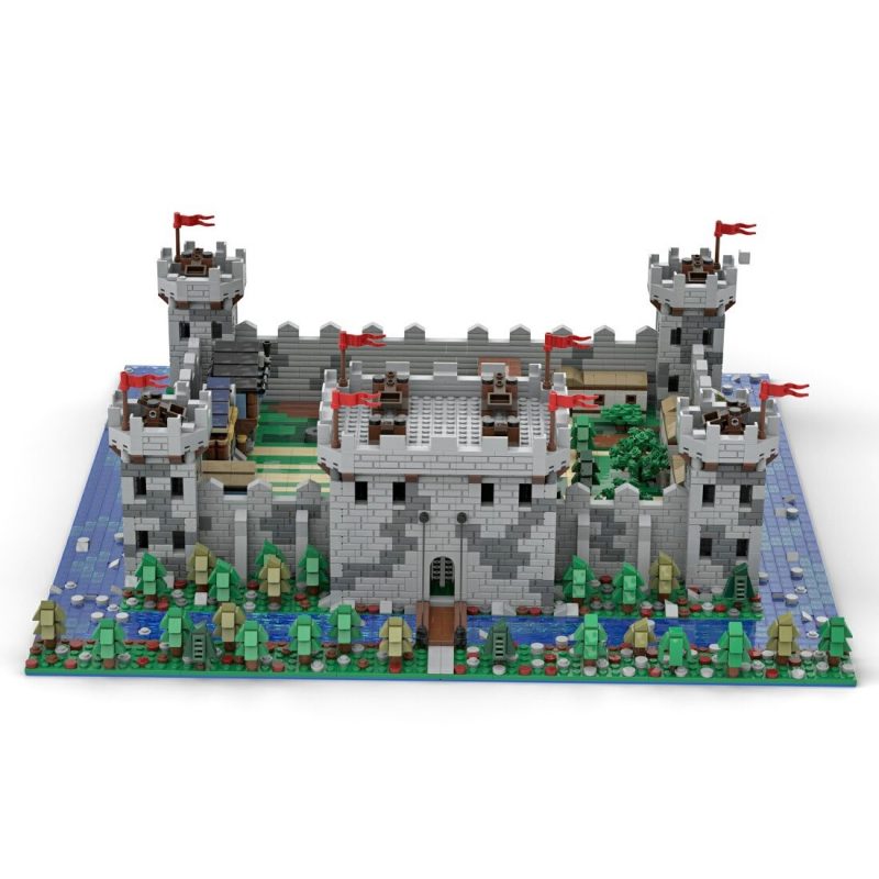 MODULAR BUILDING MOC 89807 Medieval Castle by Mini Custom Set MOCBRICKLAND 6 800x800 1