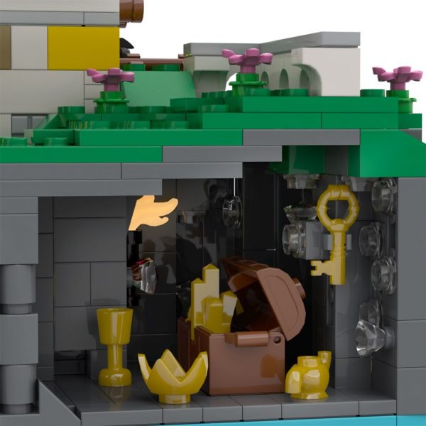 MODULAR BUILDING MOC 90994 Pirates The Conquered Outpost by cjtonic MOCBRICKLAND 3