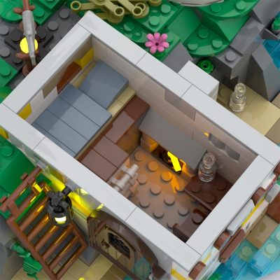 MODULAR BUILDING MOC 90994 Pirates The Conquered Outpost by cjtonic MOCBRICKLAND 4