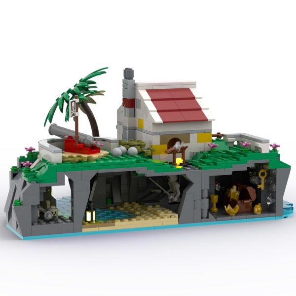 MODULAR BUILDING MOC 90994 Pirates The Conquered Outpost by cjtonic MOCBRICKLAND 5