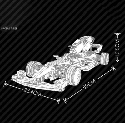 MOULD KING 18024A Red Formula 1 2